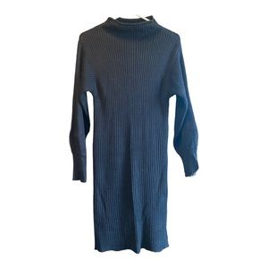 RD Style women’s knit blend ribbed midi long sleeve sweater dress size S/P